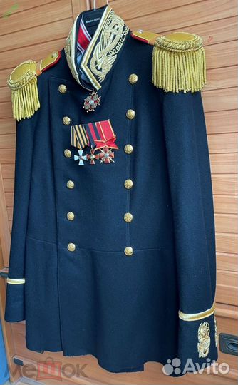 Мундир капитана 1 ранга гвардейского экипажа риф