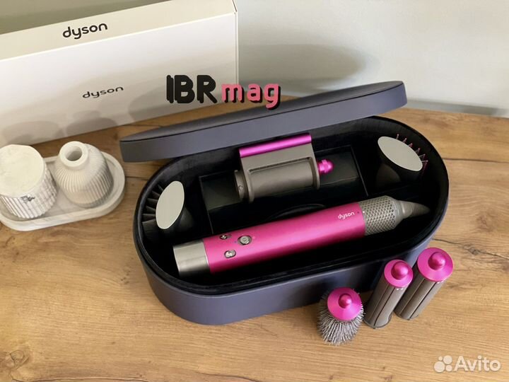 Стайлер Dyson Airwrap Complete Long HS05 Фуксия