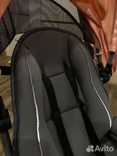 Трехколесный детский велосипед-коляска