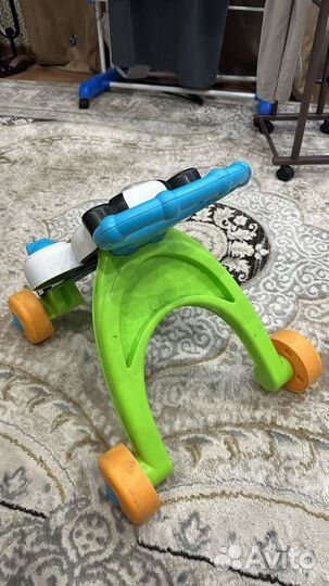 Игрушка Зебра ходунки каталка