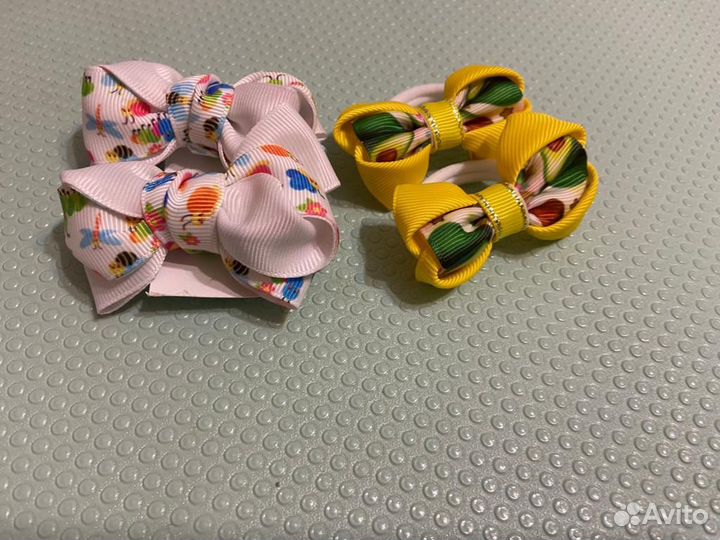 Бантики ручной работы для волос