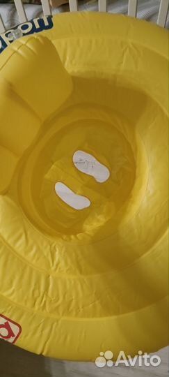 Детский надувной бассейн и круг