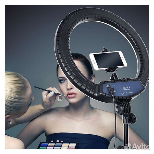 Очень яркая лампа + Штатив+ Сумка+ Пульт. Новая