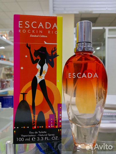 Туалетная вода escada rocklin RIO