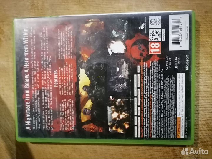 Игра Gears of war для xbox 360