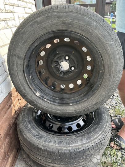 Продам колеса на штамповке 165/70 r14