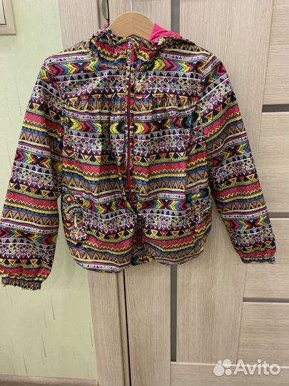 Ветровка 110 Button blue