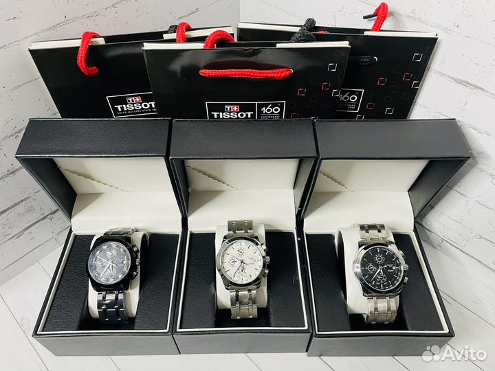 Новые мужские наручные часы Tissot Хронограф