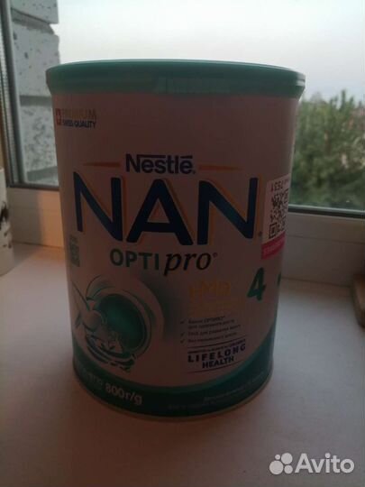 Смесь Nan Opti pro 4