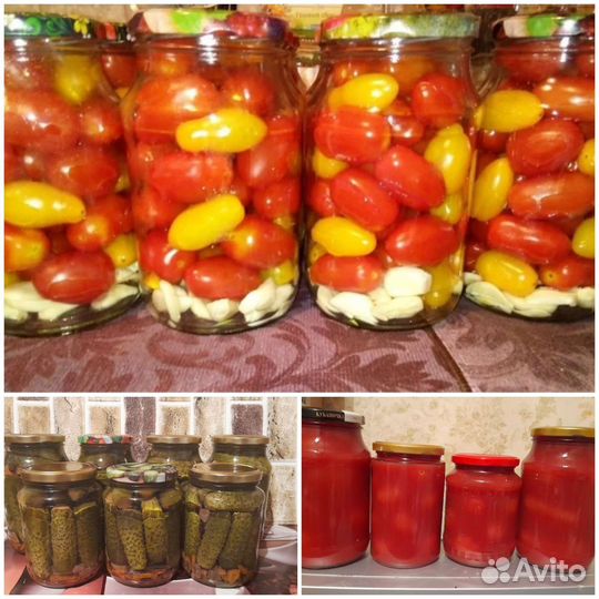 Домашнее консервирование (соленья, заготовки)