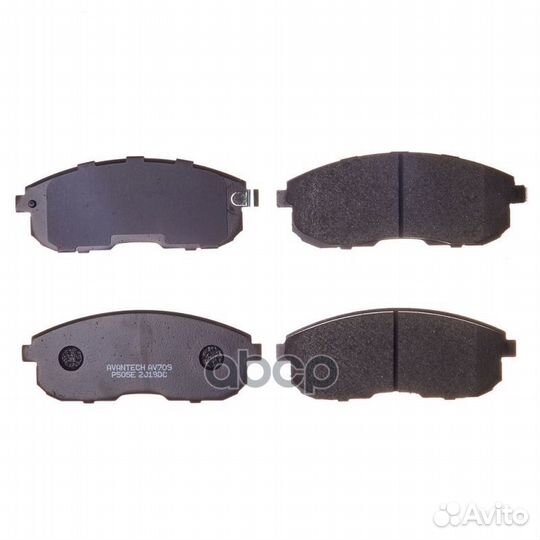 Колодки тормозные дисковые Avantech (F) sunny B