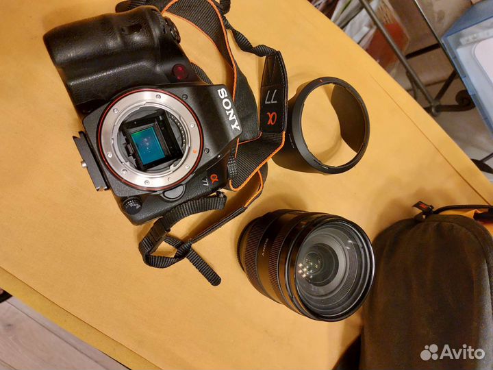 Sony a77 c объективом. sony DT 2.8/16-50 SAM