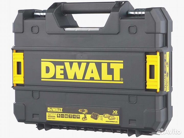 Аккумуляторная дрель-шуруповерт dewalt DCD777D2T