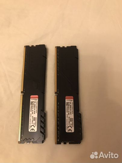 Оперативная память HyperX Fury 16 гб (8x2) DDR4