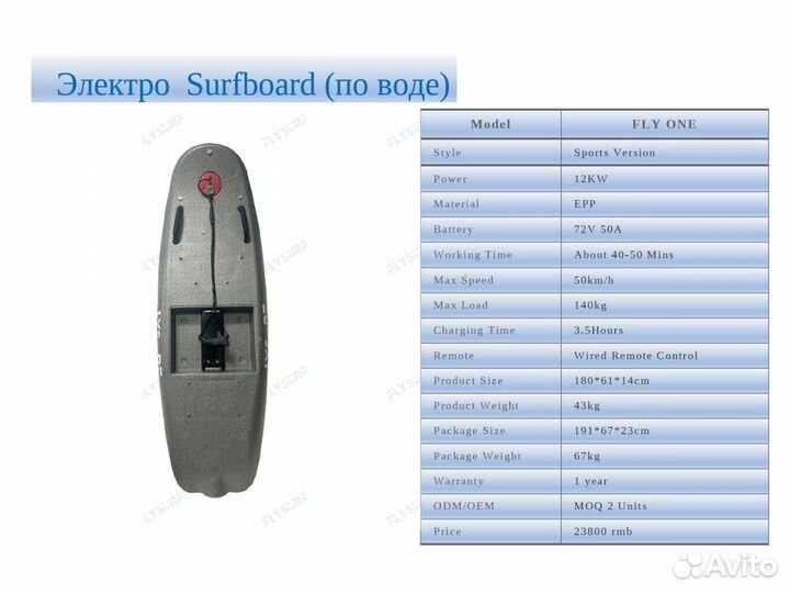 Jet surf доска с мотором