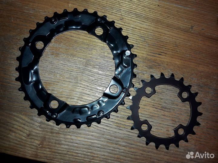 Звезда prowheel сталь 36 и 22 для 10/11s, 104BCD