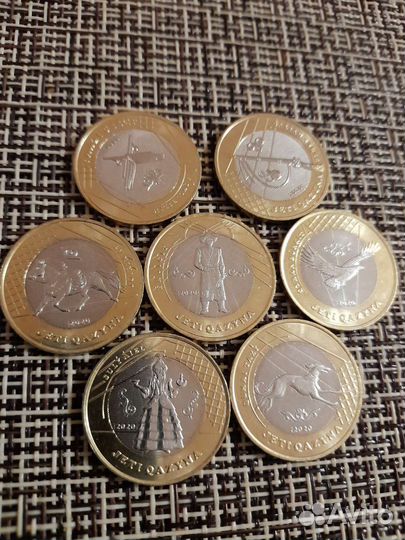 Казахстан.100 тенге.2020.Сокровище степи