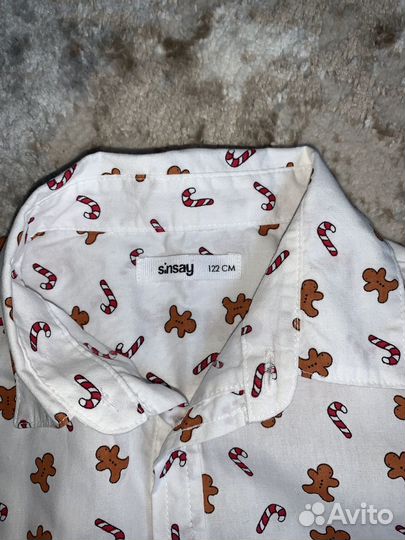 Рубашка для мальчика 122