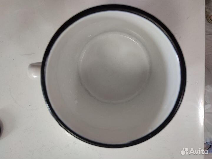 Кружка эмалированная 1 литр