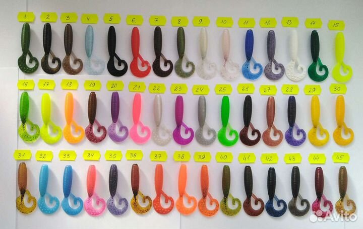 Силиконовые приманки (реплики) хищник