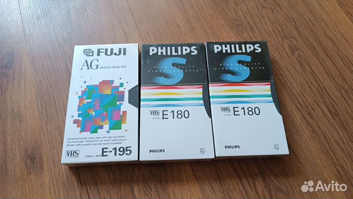 Видеокассеты vhs новые запечатанные