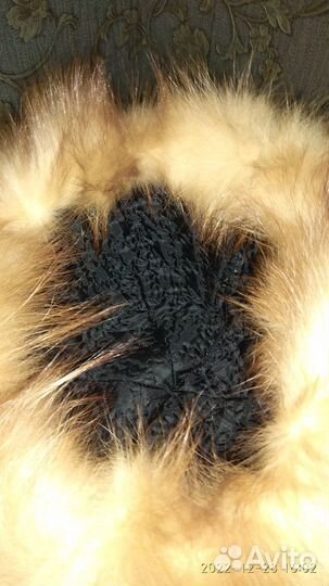 Шапка лисья женская