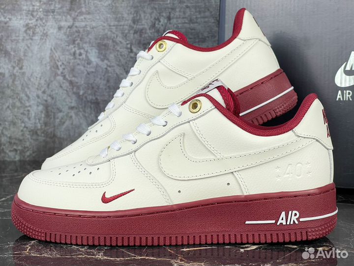 Nike Air Force 1 '07 SE 40th Anniversary Sail Red