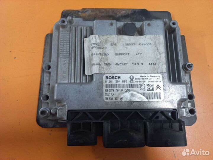 Эбу двигателем Peugeot 308 1.6 EP6 Механика