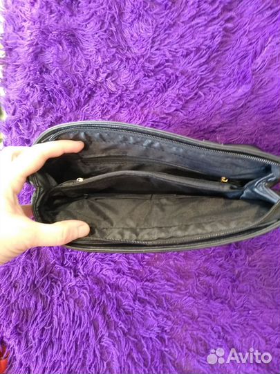 Сумка черная/красная новая