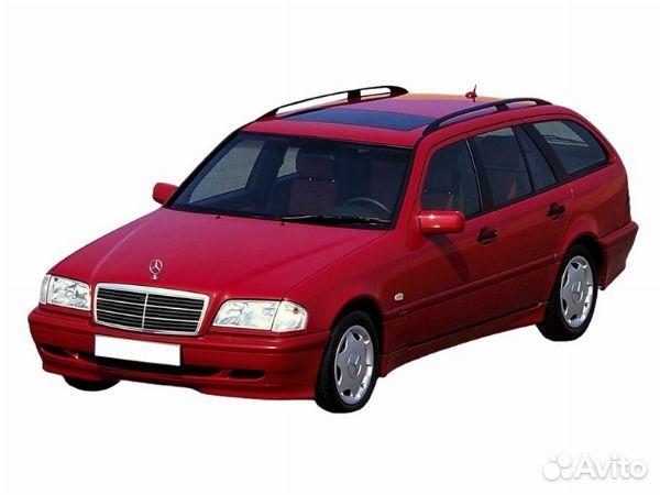 Планка под фару mercedes W202 93-00 LH