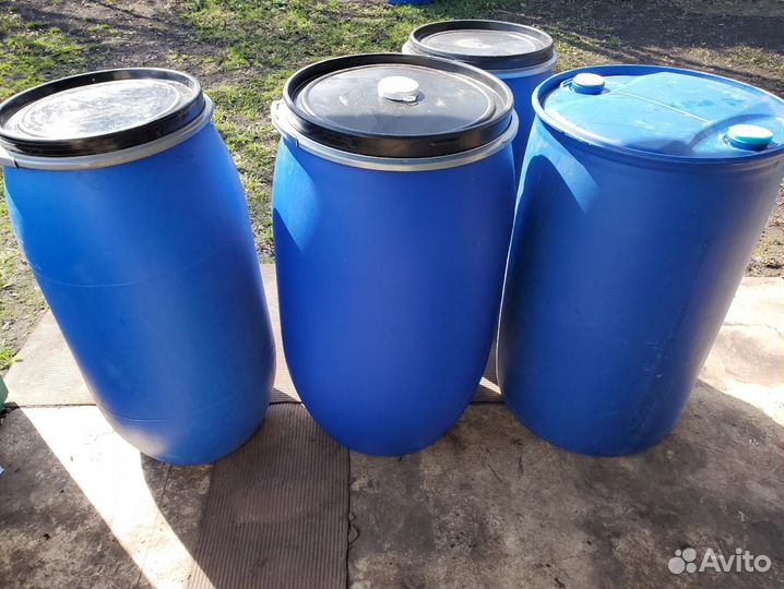 Бочки пластиковые
