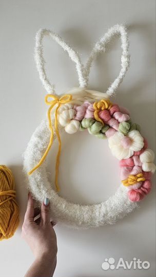 Пасхальный кролик, пасхальный декор, пасха