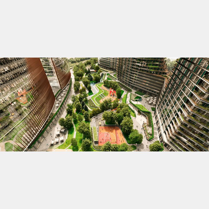 2-к. квартира, 78,9 м², 34/55 эт.