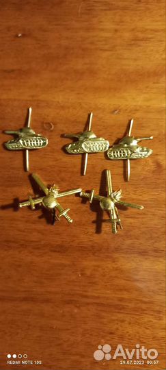 Буквы С А на погоны,лычки, эмблемы, пуговицы