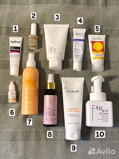 Косметика для лица, волос, тела и ногтей