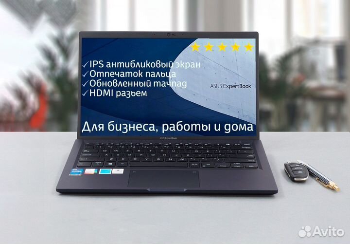 Новый ноутбук Asus expertbook B1 i5/8/256