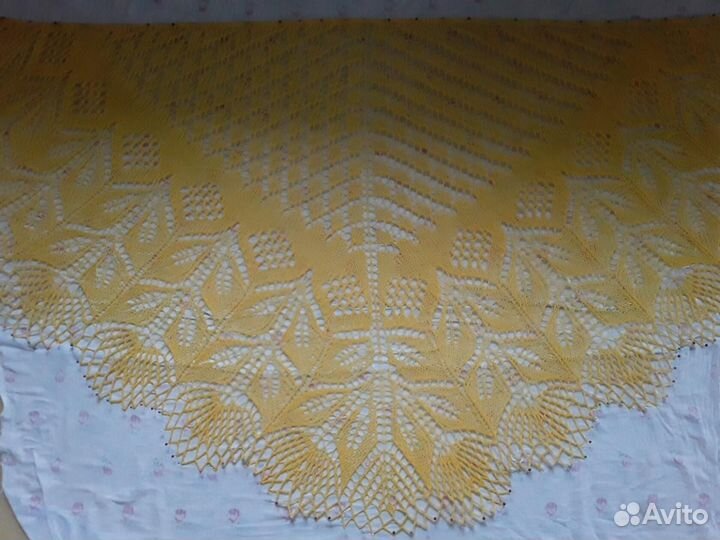 Шаль ручная работа