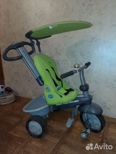Трехколесный велосипед Smart Trike recliner