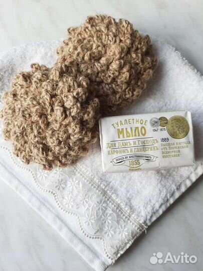 Мочалка из джута