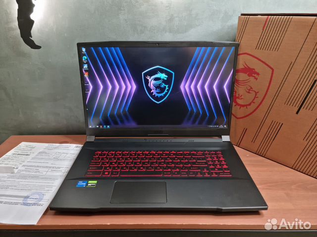 MSI Katana ips144hz 17,3
