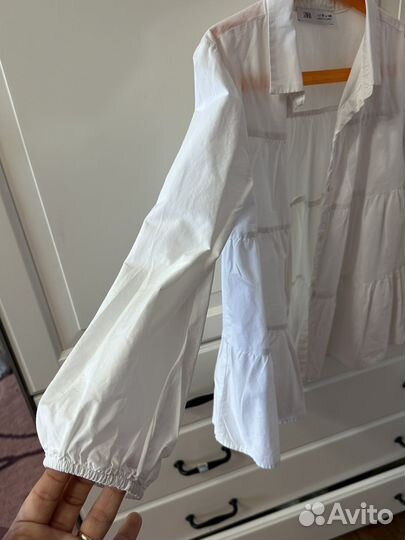 Блузка белая школьная