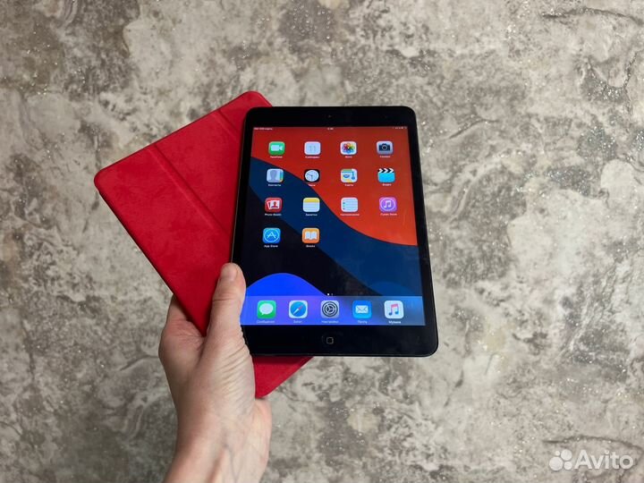 Apple iPad Mini с коробкой и чехлом