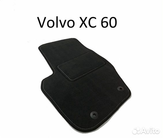 Коврик Volvo XC 60 водительский ворсовый