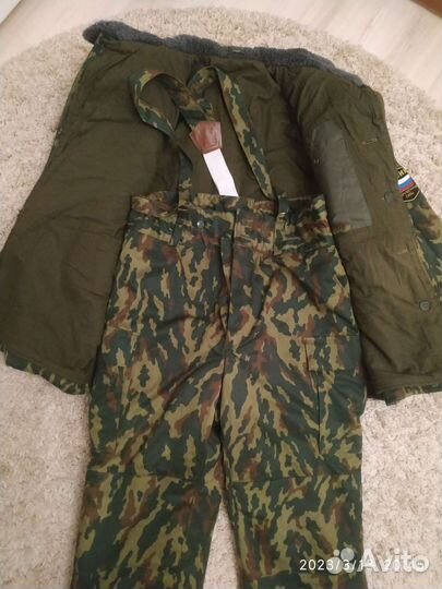 Комплект комуфляжный флора зимний