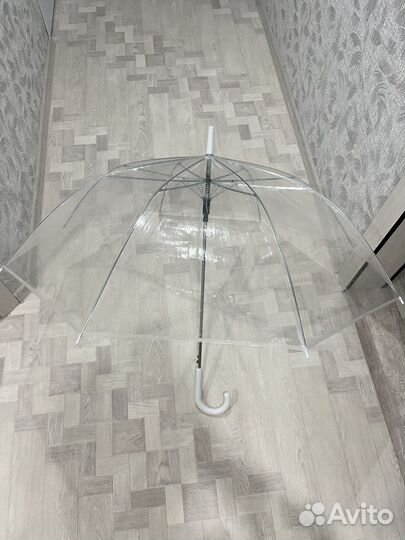 Зонт прозрачный