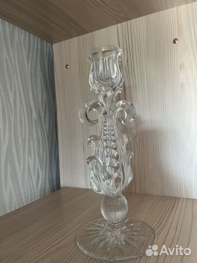 Подсвечник хрусталь