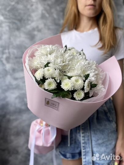 Хризантема, кустовая хризантема букет