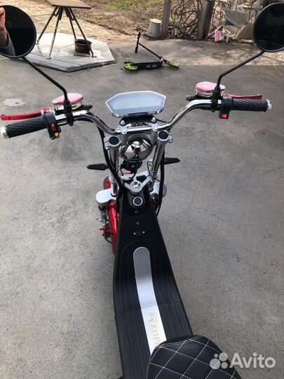 Электроскутер citycoco gt x11 pro