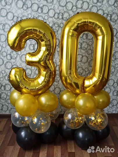 Композиция из воздушных шаров