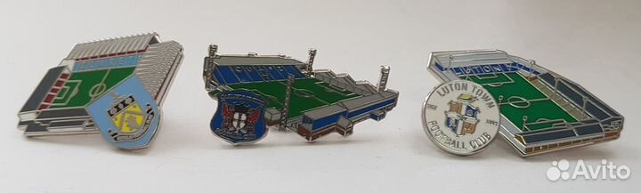 Знаки стадионы Англия, 3шт